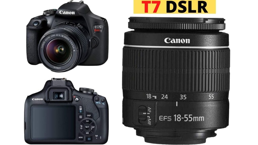 Most Valid Selection Of Canon DSLR Cameras Rebel T7