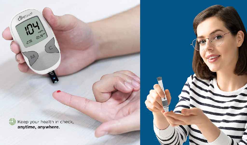 Health monitoring devices: Care Touch Diabetes Testing Kit